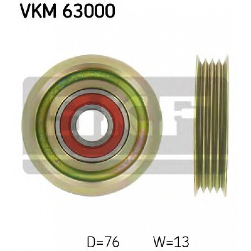 VKM 63000 SKF Ролик модуля натягувача ременя